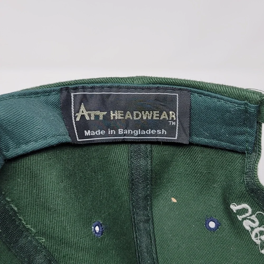 100th U.S. Open Pebble Beach Strapback Hat Cap Mens One Size Green Blue 2000 Y2K